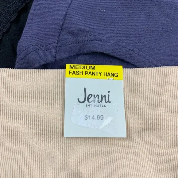 Jenni Women's 3-Pack Assorted Fash + Core Panty Underwear Multicolor Size‎ M NWT - Picture 2 of 7